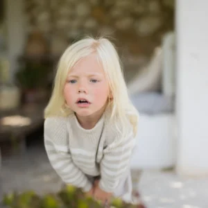 Maglione Beige a righe | 1+inthefamily