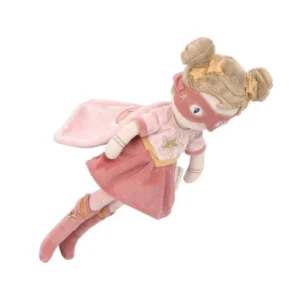 Bambola morbida Supereroe Rosa 35cm Little Dutch
