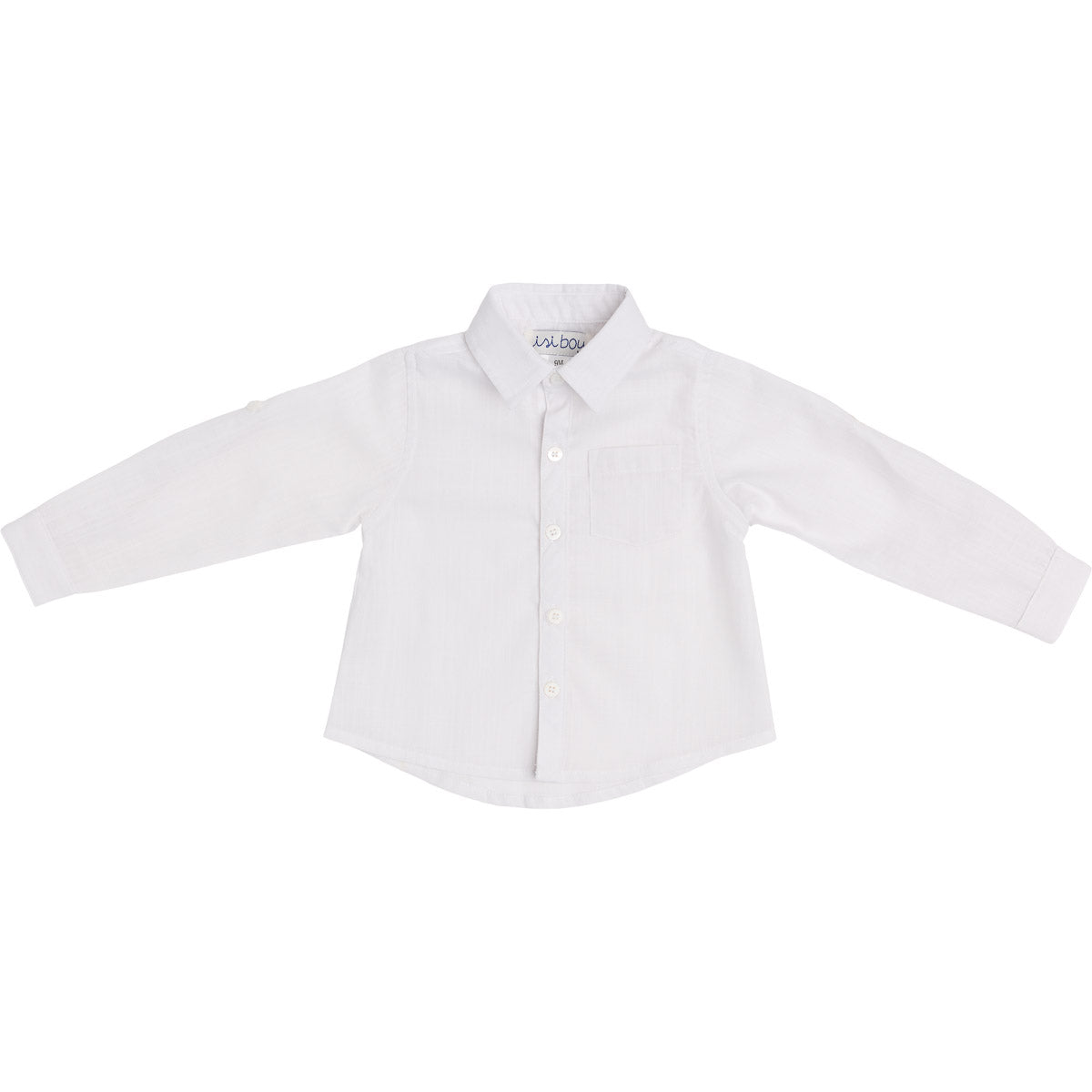 Camicia bimbo in fil a fil Malvi