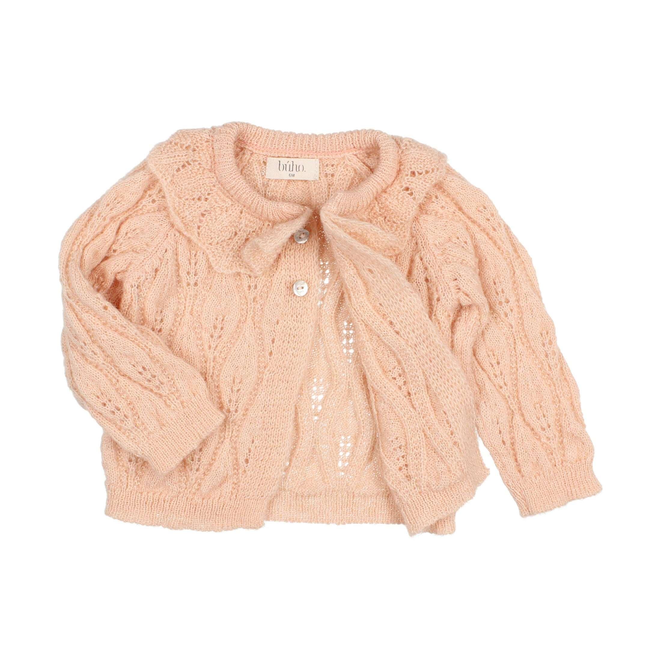 Cardigan lavorato a maglia Buho