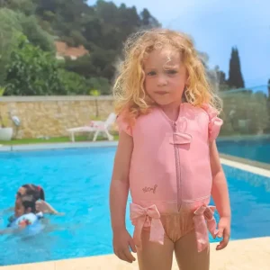 Costume da bagno galleggiante Lily per bambina Plouf Safety Concept