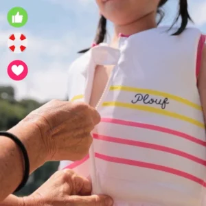 Costume da bagno galleggiante Lily per bambina Plouf Safety Concept