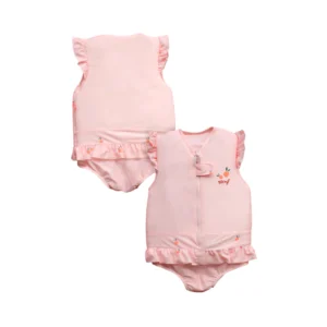 Costume da bagno galleggiante per bambina: Clémousse Plouf Safety Concept