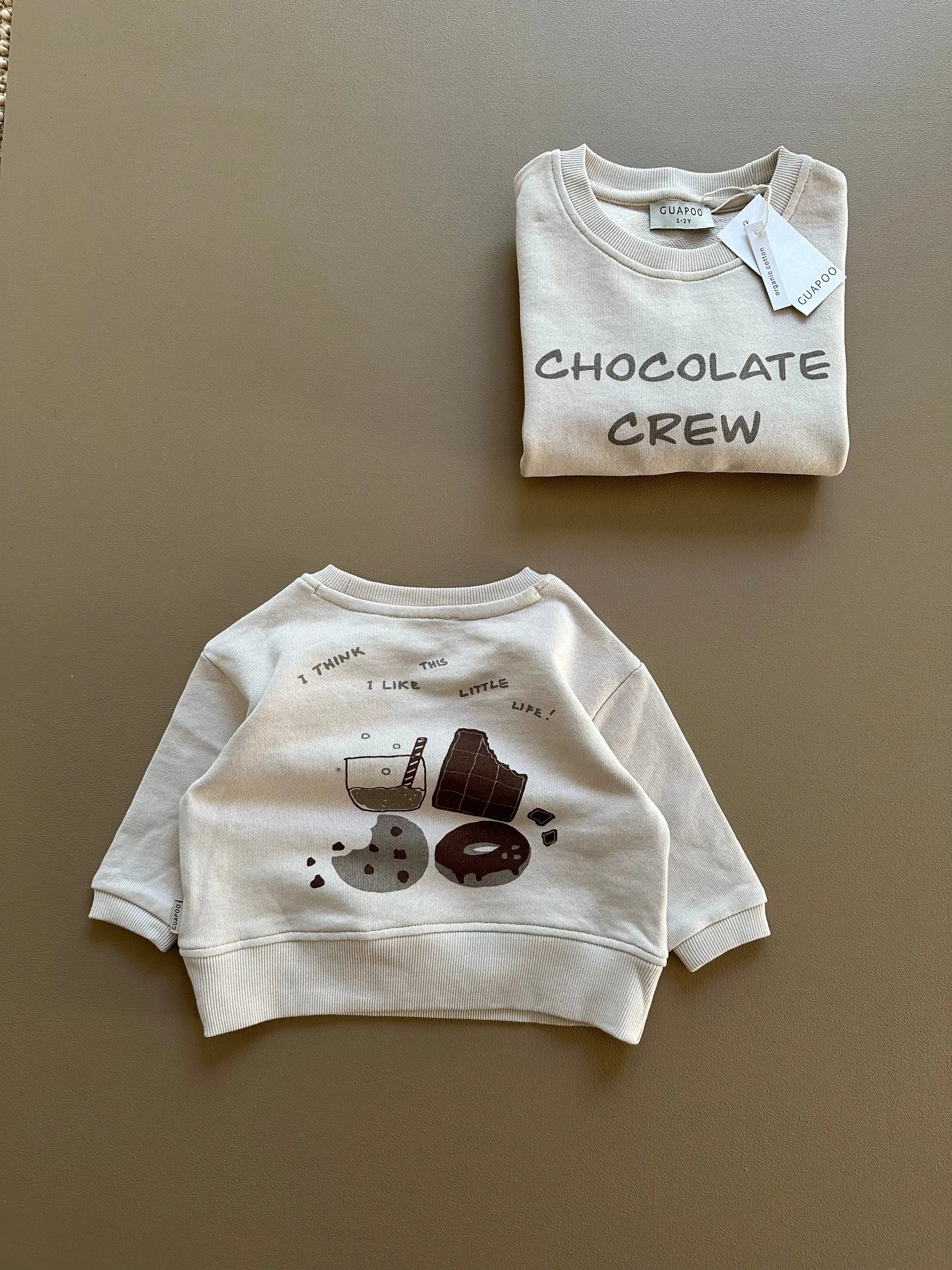 Felpa Chocolate Crew Guapoo