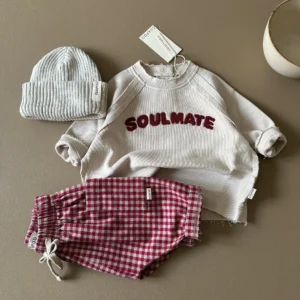 Felpa Raglan Soulmate Crema Guapoo
