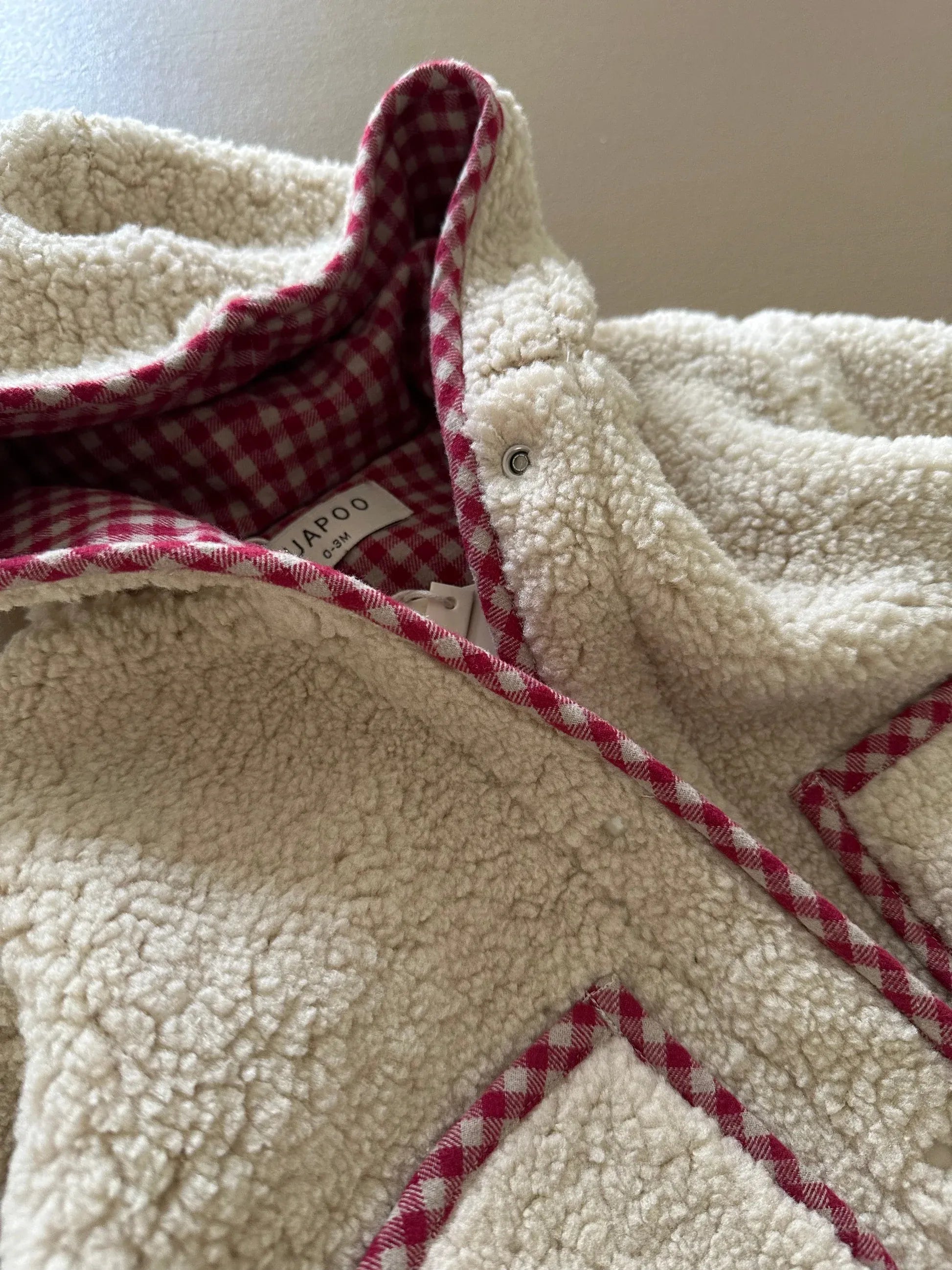 Giacca Teddy Reversibile Crema Guapoo