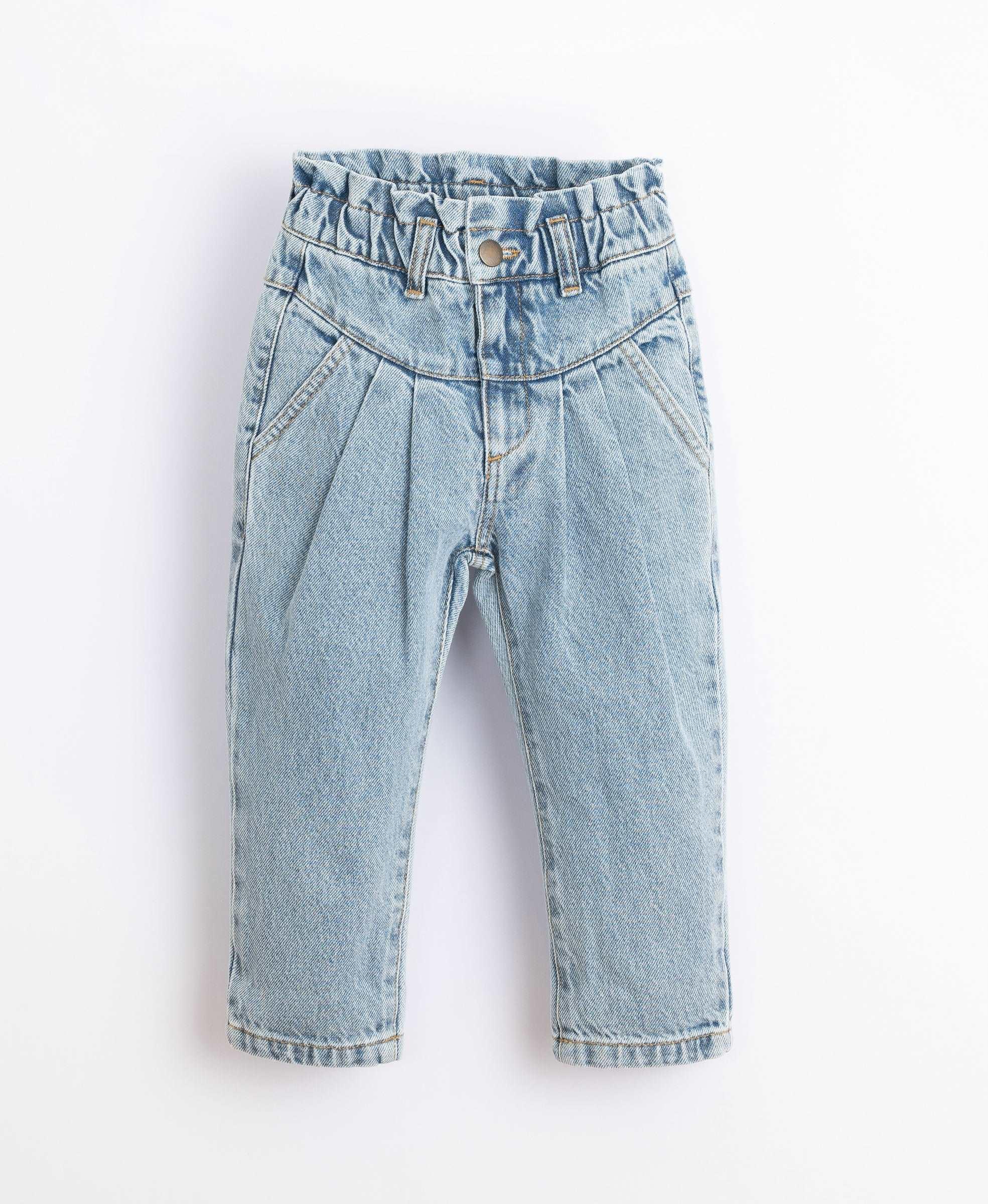 Jeans con vita a sacchetto Play Up