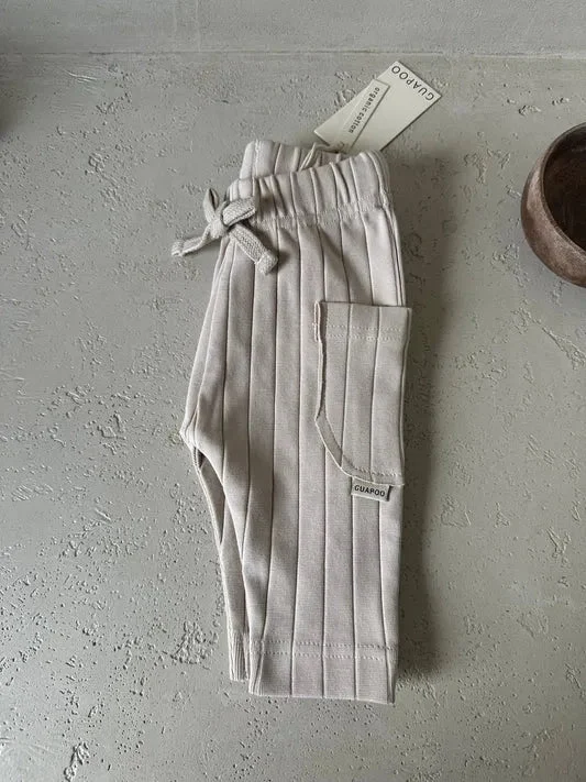 Leggings A Costine Crema Guapoo