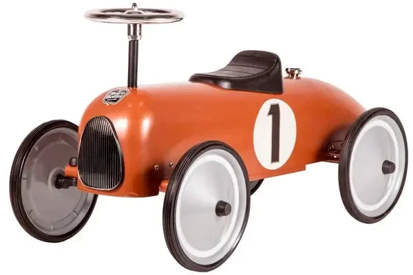Macchinina retro' cavalcabile Chester ruggine - Retro Roller