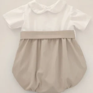Pagliaccetto Bianco e Beige Maria Chicória