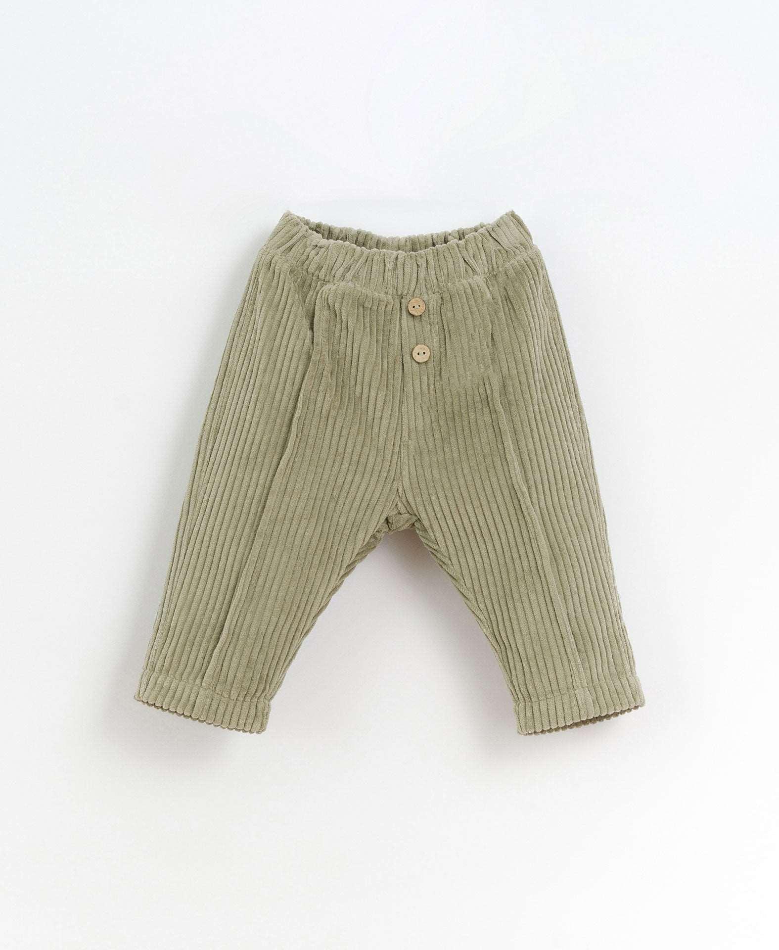 Pantalone di velluto a coste Play Up