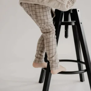 Pantaloni Check Beige/Marrone Guapoo