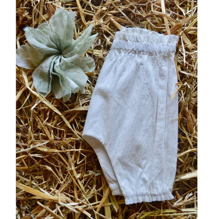 Pantaloni in cotone con elastici alle caviglie | OPILILAI