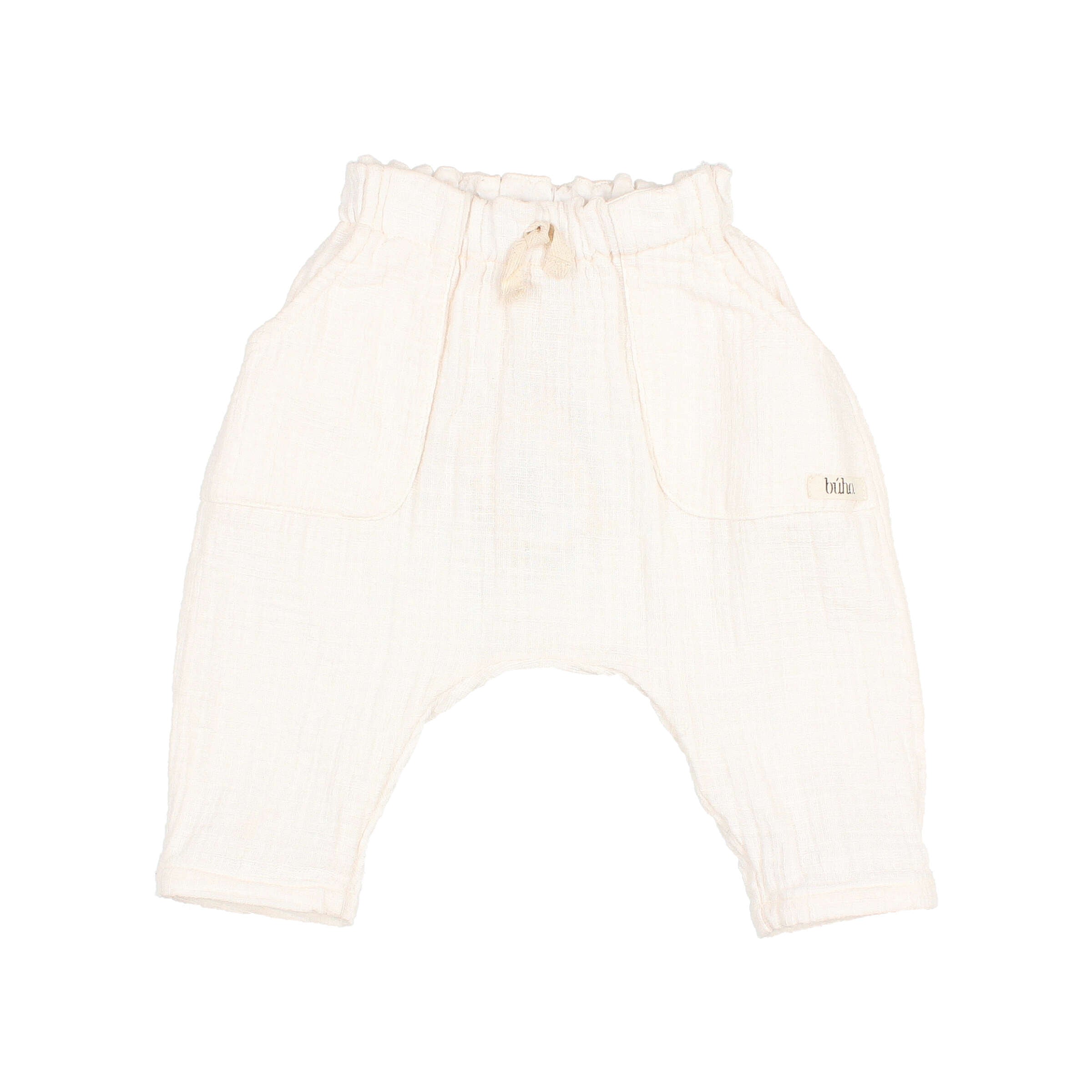 Pantaloni in mussola di cotone Buho