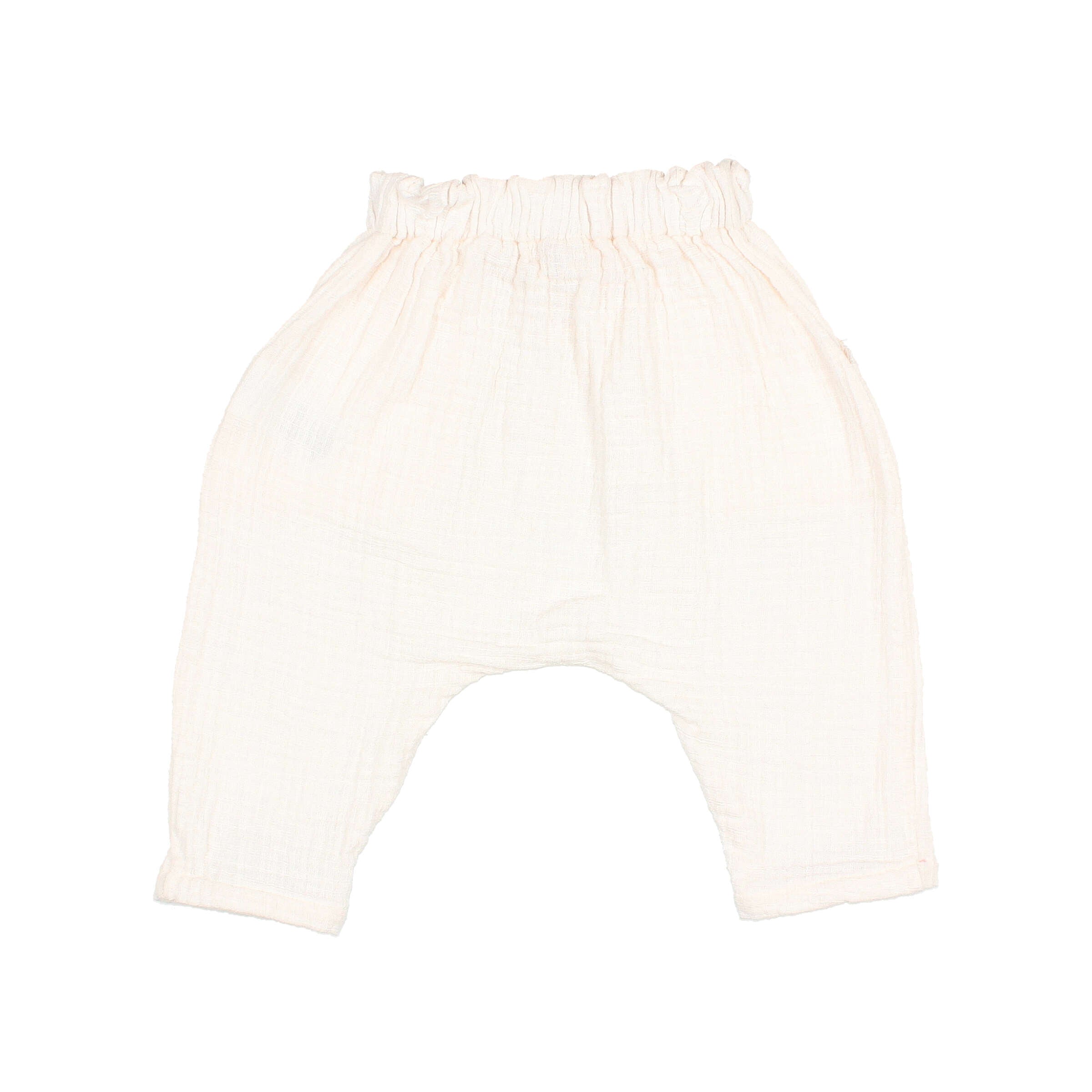 Pantaloni in mussola di cotone Buho