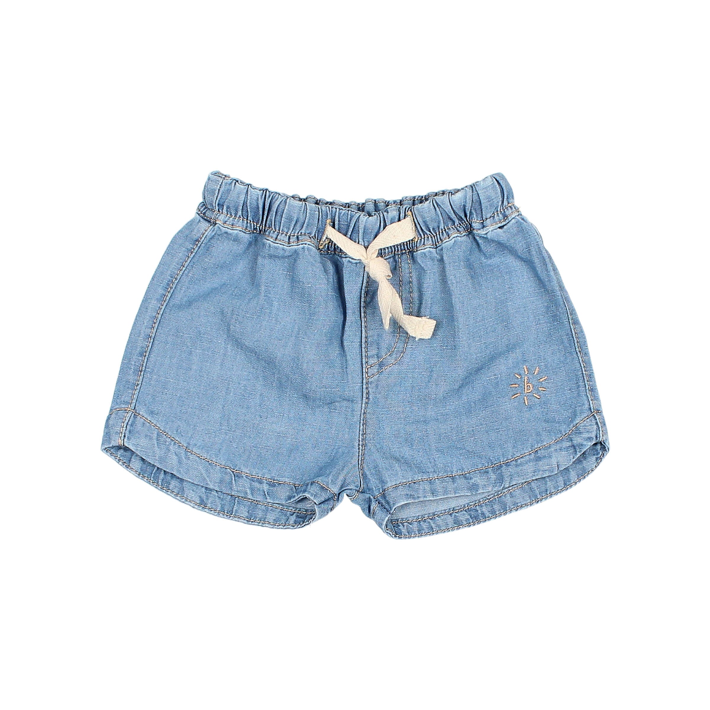 Shorts denim in lino Buho