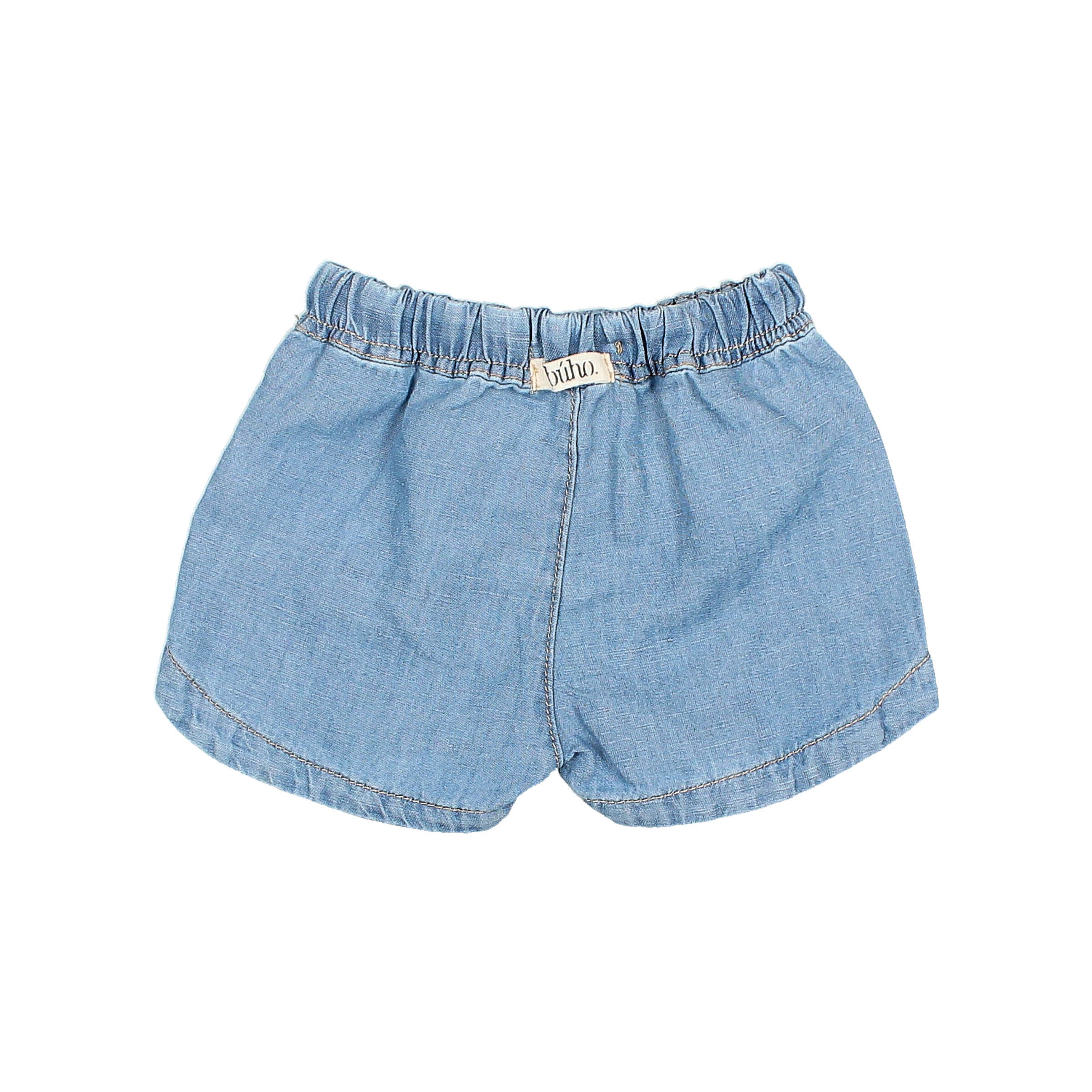 Shorts denim in lino Buho