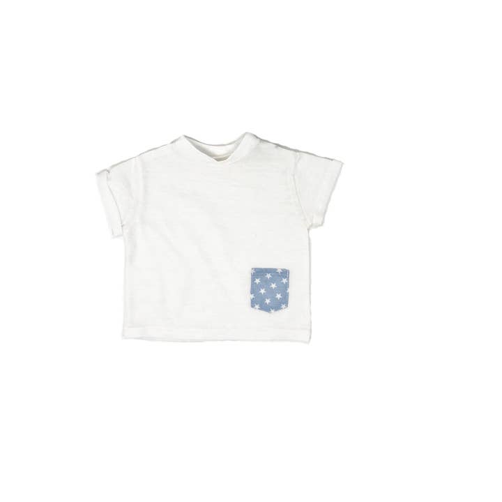 T-Shirt con taschino stelle | OPILILAI